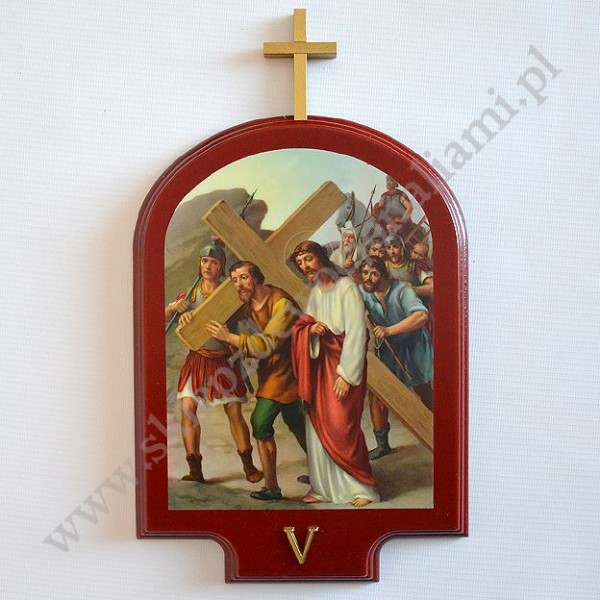 STACJE DROGI KRZYŻOWEJ - wys.32 cm - KOMPLET