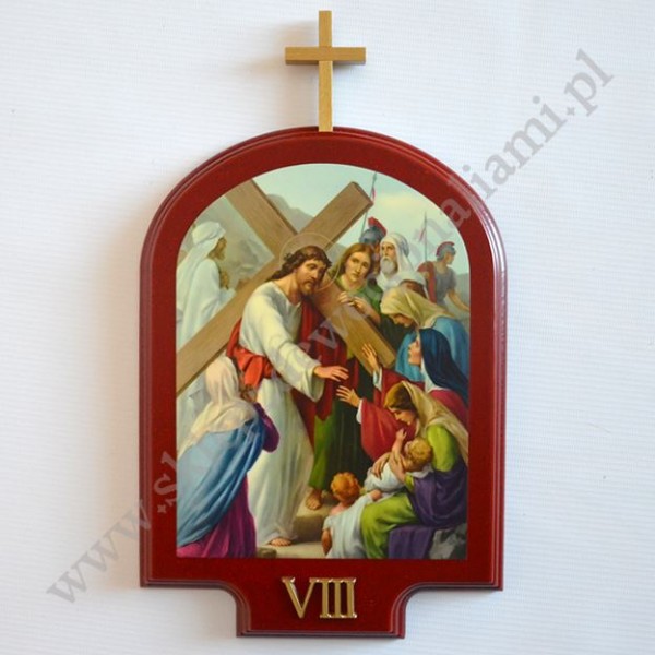 STACJE DROGI KRZYŻOWEJ - wys.32 cm - KOMPLET