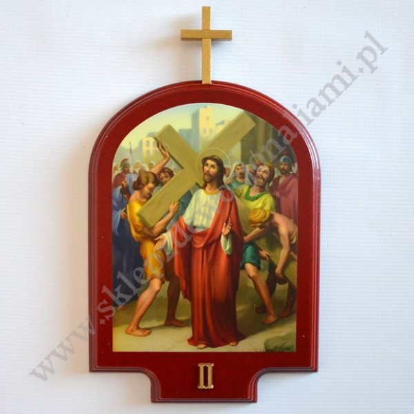 STACJE DROGI KRZYŻOWEJ - wys.39 cm - KOMPLET