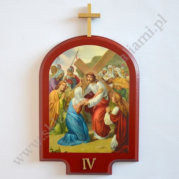 STACJE DROGI KRZYŻOWEJ - wys.39 cm - KOMPLET