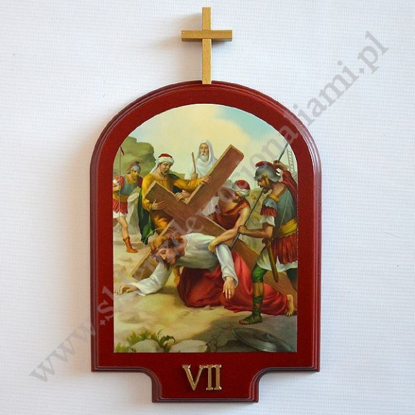 STACJE DROGI KRZYŻOWEJ - wys.39 cm - KOMPLET