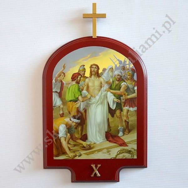 STACJE DROGI KRZYŻOWEJ - wys.39 cm - KOMPLET