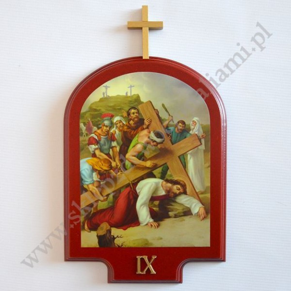 STACJE DROGI KRZYŻOWEJ - wys.39 cm - KOMPLET