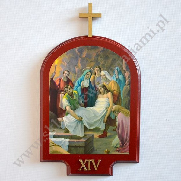 STACJE DROGI KRZYŻOWEJ - wys.39 cm - KOMPLET