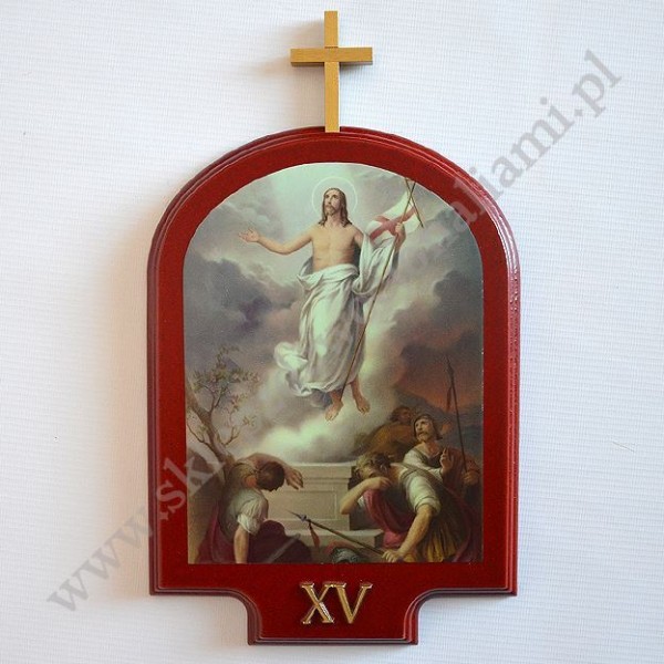 STACJE DROGI KRZYŻOWEJ - wys.39 cm - KOMPLET