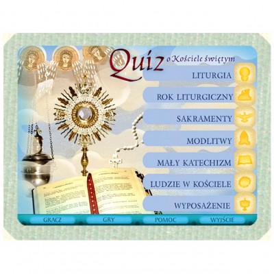 KOMPUTEROWY QUIZ O KOŚCIELE ŚWIĘTYM - 85001