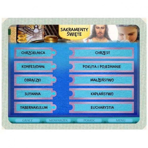 KOMPUTEROWY QUIZ O KOŚCIELE ŚWIĘTYM - 85001
