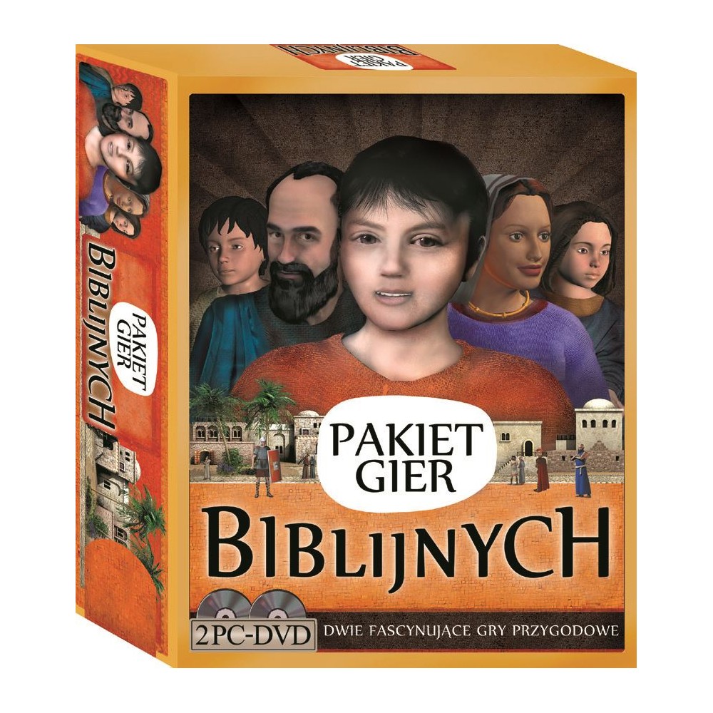 PAKIET GIER BIBLIJNYCH - 2 DVD - 1400