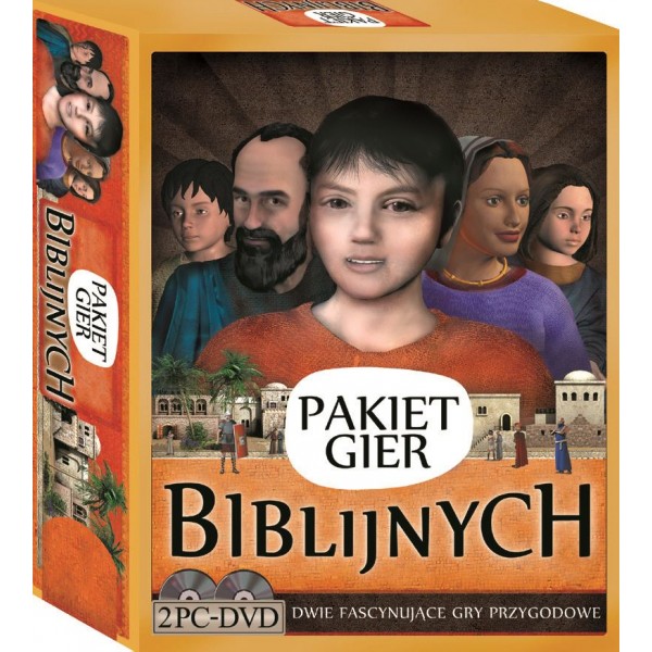 PAKIET GIER BIBLIJNYCH - 2 DVD - 1400