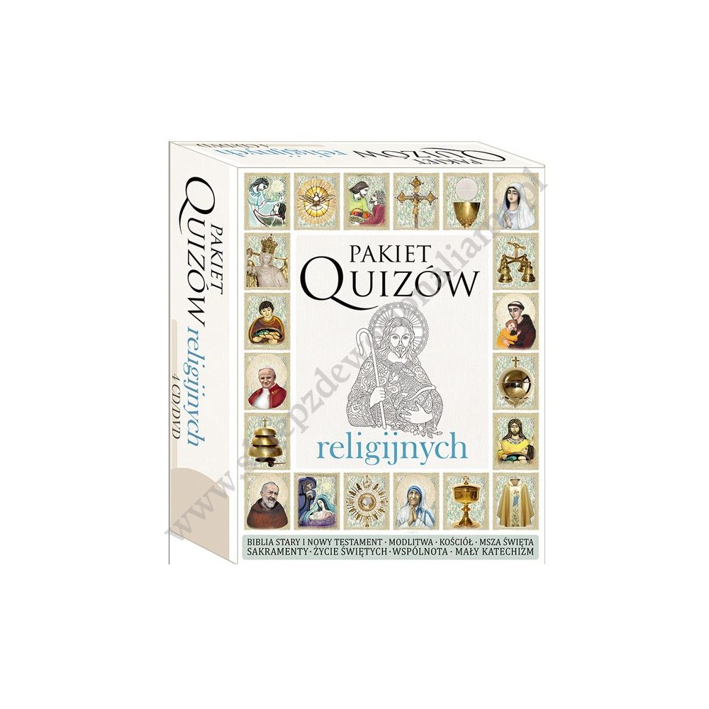 PAKIET QUIZÓW RELIGIJNYCH - 4 x CD/DVD - 85192