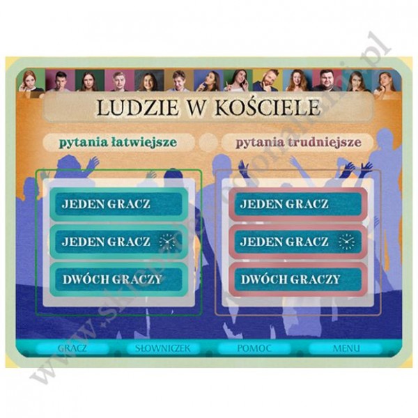 PAKIET QUIZÓW RELIGIJNYCH - 4 x CD/DVD - 85192