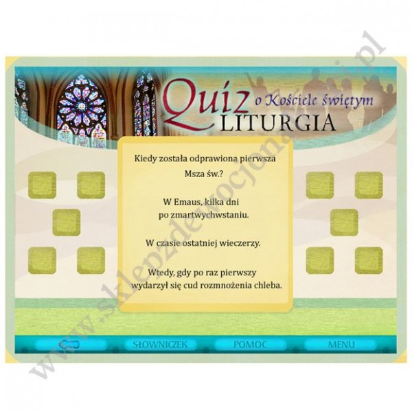 PAKIET QUIZÓW RELIGIJNYCH - 4 x CD/DVD - 85192