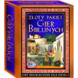 ZŁOTY PAKIET GIER BIBLIJNYCH - 4 CD/DVD - 50730