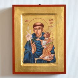 ŚWIĘTY ANTONI - ikona 14 x 18 cm - 83565