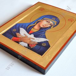 MATKA BOŻA NIOSĄCA DUCHA ŚWIĘTEGO - ikona 24 x 31 cm - 69023