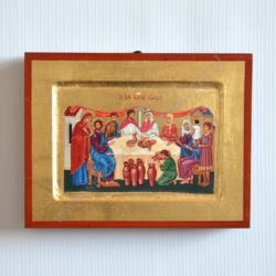 WESELE W KANIE GALILEJSKIEJ - ikona 18 x 14 cm - 4887