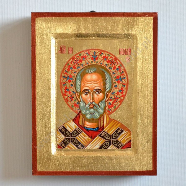ŚWIĘTY MIKOŁAJ - ikona 14 x 18 cm - 83616