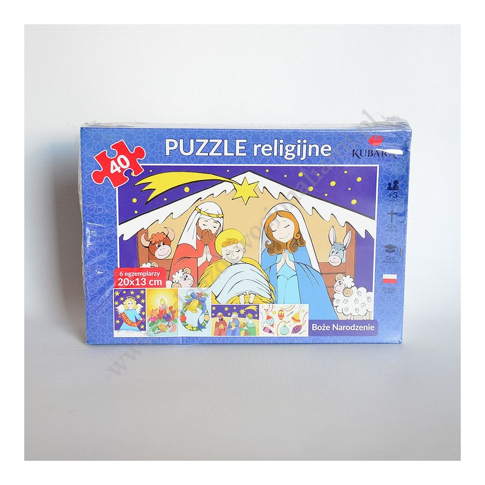 BOŻE NARODZENIE - puzzle religijne - 87812