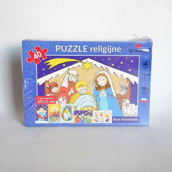 BOŻE NARODZENIE - puzzle religijne - 87812