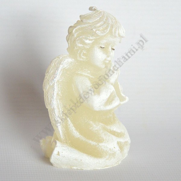ŚWIECA ANIOŁ RAFAEL - wys.8.5 cm - 65177
