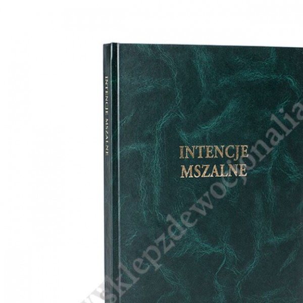 KSIĘGA INTENCJI MSZALNYCH - 90591