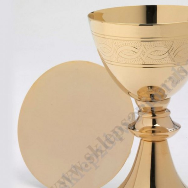 KIELICH MSZALNY + PATENA - KPL. - 76924