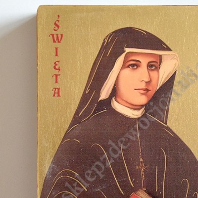 ŚWIĘTA FAUSTYNA - ikona 12 x 16 cm - 3092-B