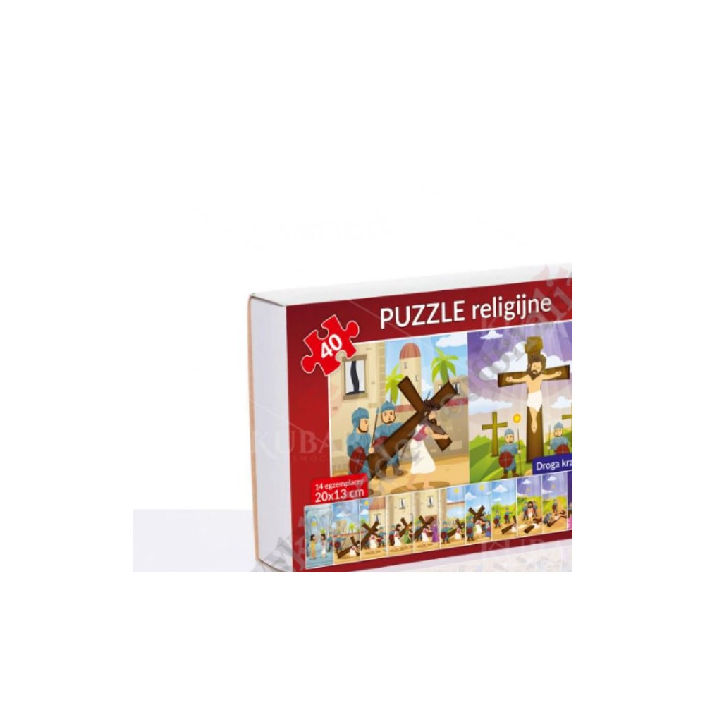 DROGA KRZYŻOWA - puzzle dla dzieci - 85952