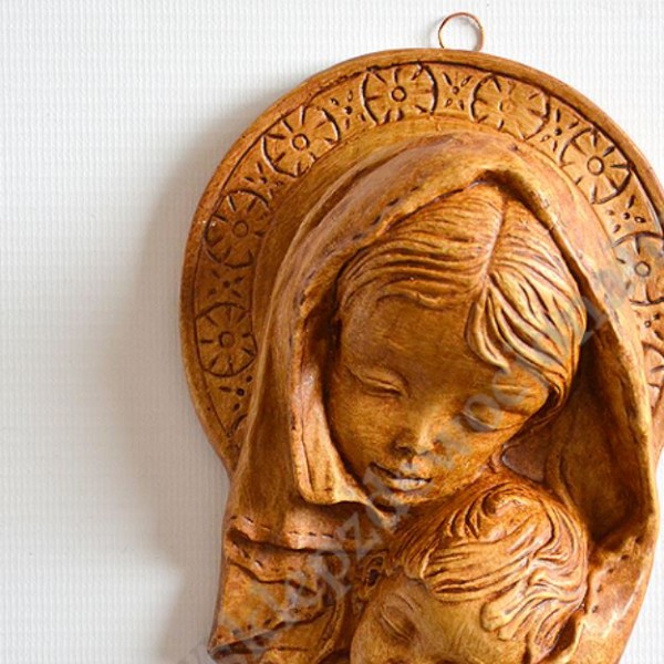 MATKA BOŻA Z DZIECIĄTKIEM - wys.17.5 cm - 5991