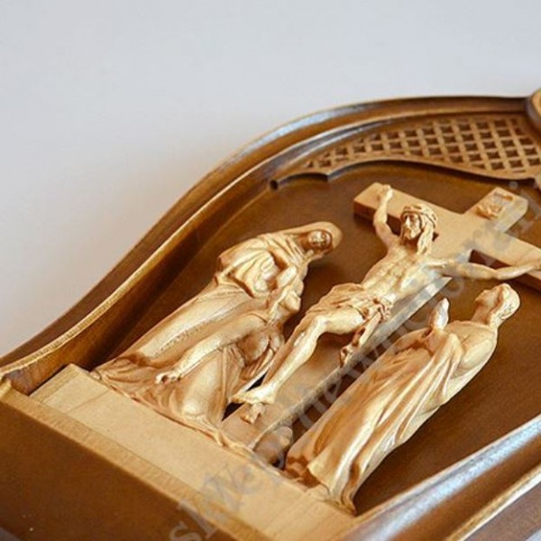 STACJE DROGI KRZYŻOWEJ - wys.42 cm - KOMPLET