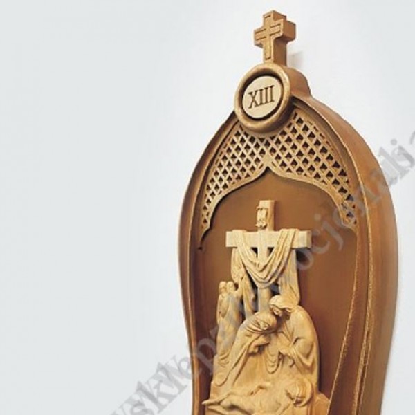 STACJE DROGI KRZYŻOWEJ - wys.42 cm - KOMPLET