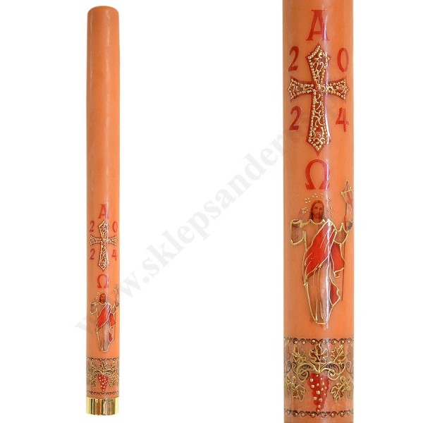 PASCHAŁ PARAFINOWO-WOSKOWY - wys. 100 cm - 9182_1