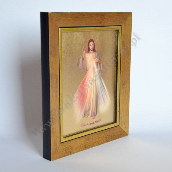 JEZU UFAM TOBIE - obraz 18 x 22 cm - 89466