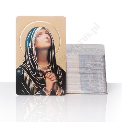 MATKA BOŻA BOLESNA - obrazek 5 x 8 cm - paczka 100 szt. - 88629