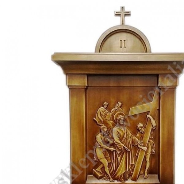 STACJE DROGI KRZYŻOWEJ - wys. 71 cm - KOMPLET