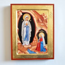 ŚWIĘTA BERNADETTA - ikona 24 x 31 cm - 79495