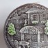 ŚWIECA DYSK ZAPACHOWY - ZAPACH KAWA - średnica 13.5 cm - 66731