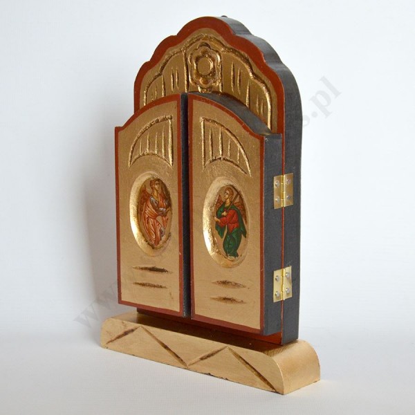 ŚWIĘTA FAUSTYNA - drewniany tryptyk - 79503