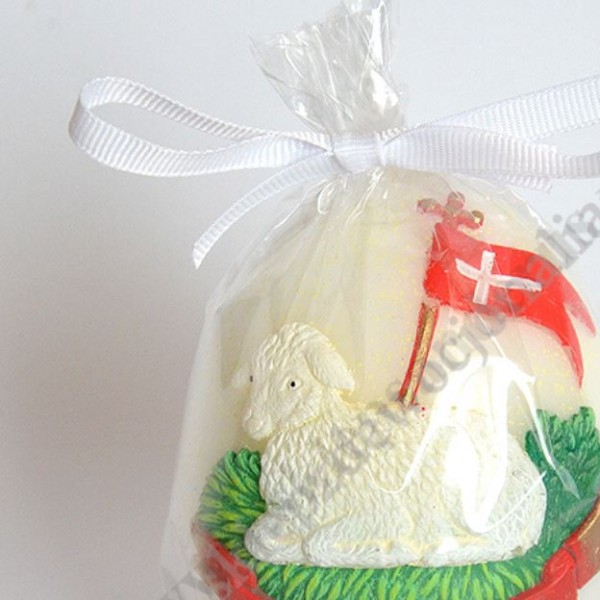 ŚWIECA PISANKA - wys.8.5 cm - 61664