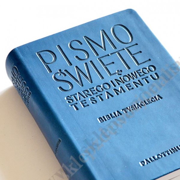 PISMO ŚWIĘTE - STAREGO I NOWEGO TESTAMENTU - eko oprawa