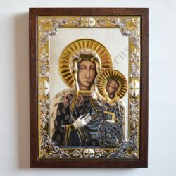 MATKA BOŻA CZĘSTOCHOWSKA - ikona 23 x 31 cm - 87911