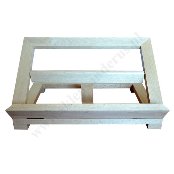 DREWNIANY PULPIT POD MSZAŁ - 45 x 30 cm - 88708