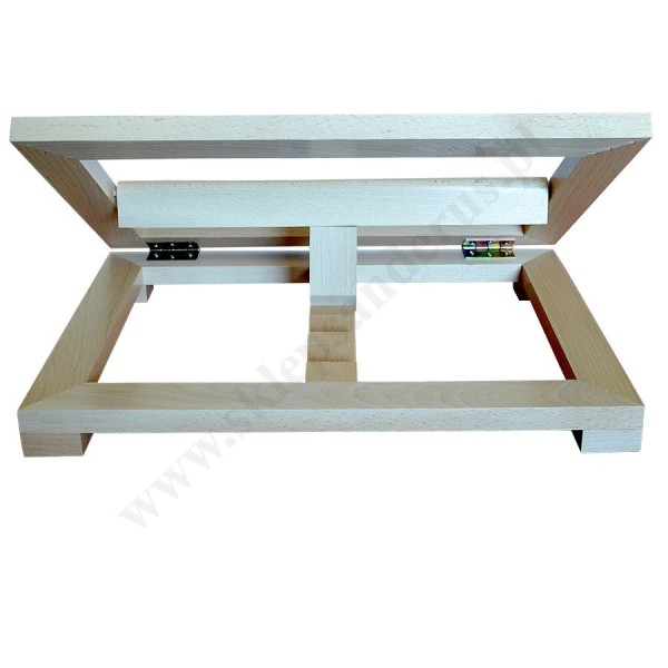 DREWNIANY PULPIT POD MSZAŁ - 45 x 30 cm - 88708