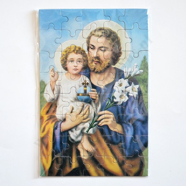 ŚWIĘTY JÓZEF - PUZZLE 13 x 20 cm - 40 ELEMENTÓW - 72704