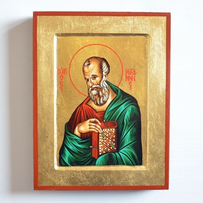 ŚW.JAN EWANGELISTA - ikona 18 x 23.5 cm - 75692