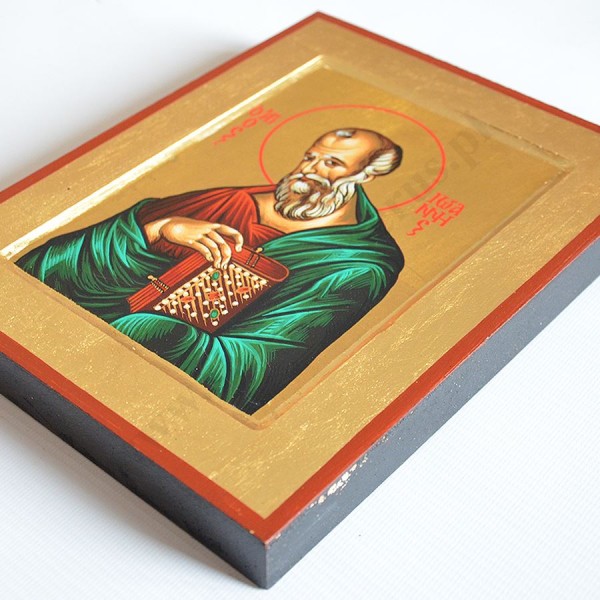 ŚW.JAN EWANGELISTA - ikona 18 x 23.5 cm - 75692