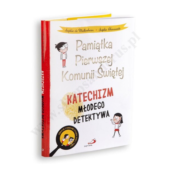 KATECHIZM MŁODEGO DETEKTYWA. PAMIĄTKA PIERWSZEJ KOMUNII ŚWIĘTEJ