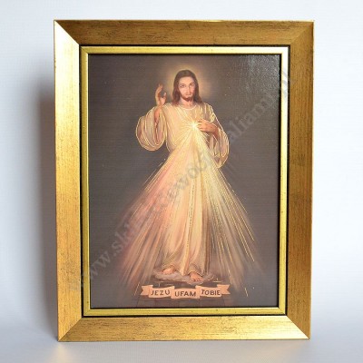 JEZU UFAM TOBIE - obraz 23.2 x 29 cm - 89472