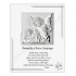 ANIOŁ STRÓŻ - OBRAZEK SREBRNY - 20 x 25 cm - VL880S3BI