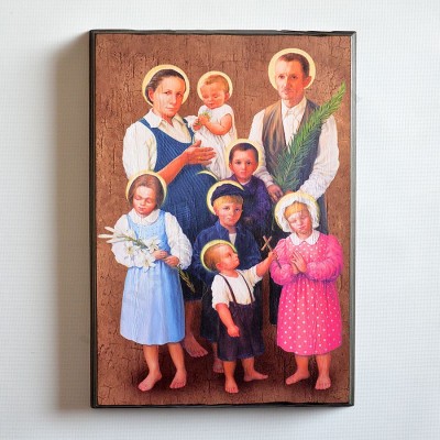 BŁ.RODZINA ULMÓW - ikona 21 x 30 cm - 75734